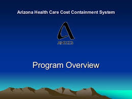 Program Overview Ahcccs