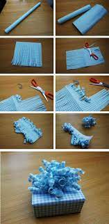 Make A Homemade Curly Bow Perfect For Homemade Gifts Lazos Para Envolver Regalos Envolver Regalos De Manera Original Manualidades