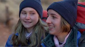 The Burrell family of Greenville brave the wild