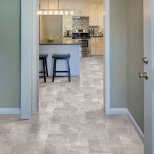 Trafficmaster Quarry Stone Slate Grey Residential Vinyl Sheet Sold By 13 2 Ft Wide X Custom Length C6750185k992p15 The Home Depot Vinyl Sheet Flooring Vinyl Flooring Kitchen Vinyl Sheets
