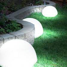 Als miniaturisierte landschaft würden die felsen in dem garten berge ansonsten die teiche seen abbilden. Sonstige Gartenbeleuchtung 2x Solar Led Aussen Wand Boden Lampe Garten Weg Beleuchtung Halb Kugel Leuchte Esscopipe Com