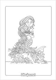 10 Dibujos De Sirenas Para Imprimir Y Colorear Dibujos Net ✅ preparados para colorear por ninos y adultos. 10 dibujos de sirenas para imprimir y