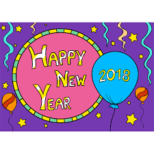 how to draw happy new year 2018 really easy drawing tutorial