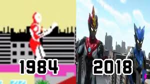 Evolution Ultraman 1984 2018 Youtube