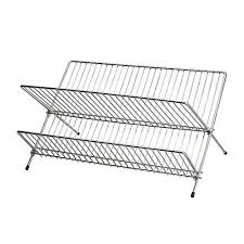 Kvot Dish Drainer Galvanized Ikea In 2020 Dish Drainers Modern Dish Racks Ikea