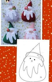 Maybe you would like to learn more about one of these? 24 Moldes Para Navidad En Fieltro Tela Y Goma Eva Bebeazul Top