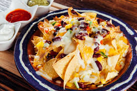 Uberbackene Nachos Als Super Bowl Snack Uberbackene Nachos Uberbacken Tortilla Chips Rezept
