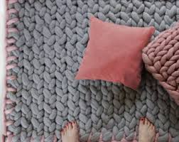 Knitted Rug Klobige Stricken Teppich Groben Garn Teppich Gestrickte Teppich Stricken Teppiche Grosse Hakeln Teppich Hakeln Teppich Riesige Wolle Teppich Alfombra Tejida Mantas Para Ninos Alfombras Crochet