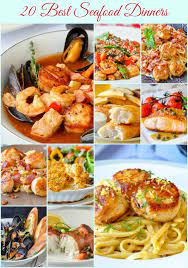 These delicious seafood recipes are perfect for your seven fishes dinner. Best Seafood Dinner Recipes Comfort Food To Indulgent Seafood Feasts