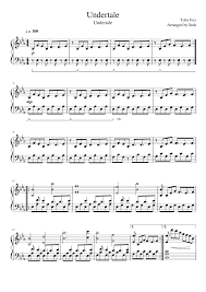 Noisestorm crab rave easy piano tutorial icalliance. Undertale Undertale Piano Sheet Music For Piano Solo Musescore Com