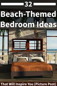 I like this towel cabinet in the master bathroom…more use of the bleached wood… nice touch with the rolled beach towels. 32 Beach Themed Bedroom Ideas