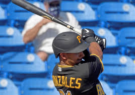 Adam frazier is a las vegas based photographer with 8 years of professional photography experience. Pirates Spring Training Adam Frazier Nick Gonzales Hit Home Runs In Win Pittsburgh Post Gazette