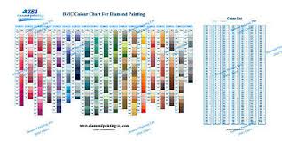 This reference chart provides the dmc number, color name and a color swatch of each diamond color sorted numerically (as shown in the photo). 2019 Printable Diamond Painting Color Chart Painting Inspired