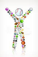 Una miniatura è la pittura ornamentale con cui venivano decorati i manoscritti e i libri antichi. Happy Stick Figure On Sport Balls Clipart Images