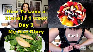 How To Lose A Stone In 1 Week / Day 3 / My Diet Diary - Youtube