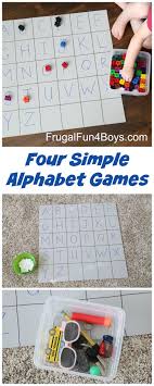 Alphabet scavenger hunt · 2. Four Simple Alphabet Games That Preschoolers Will Love Frugal Fun For Boys And Girls
