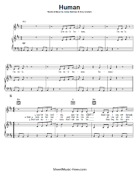 Pop songs in pdf that i transcribed. Human Sheet Music Rag N Bone Man Sheetmusic Free Com