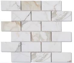 Xiamen kingrich stone co.,ltd is professional 2x4 carrara marble tile suppliers from china. Calacatta Italian Marble 2x4 Subway Tile Honed Mosaic