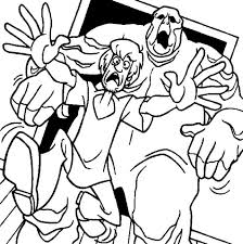 Scooby Doo Monsters Colouring Pages Scooby Doo Coloring Pages Monster Coloring Pages Monster Truck Coloring Pages