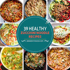 In about 15 minutes, the noodles are tender with just the right chewy bite. 39 Healthy Zoodle Zucchini Noodle Recipes Dinner At The Zoo