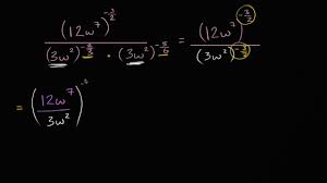  ( x) a 1 b \left  (x)^a\right^ {\frac {1} {b}}  ( x) a  b 1. Simplifying Hairy Expression With Fractional Exponents Video Khan Academy