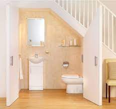 26 Ide Inspiratif Kamar Mandi Minimalis Di Bawah Tangga 1000 Inspirasi Desain Arsitektur Teknolo Tata Letak Kamar Mandi Desain Tangga Kamar Mandi Minimalis