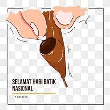 Hari Batik Indonesia 2 October With Creative Canting Illustration Java Decoration Textile Png And Vector With Transparent Background For Free Download Batik Batik Art Illustration