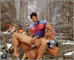 Post 5496406: Atom_Smasher Black_Adam DC DCEU Dwayne_Johnson fakes  Noah_Centineo WankyFakes