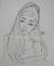 Pencil Ariana Grande Drawing Easy