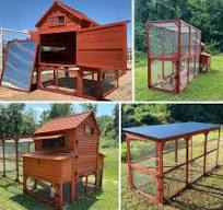 BUNDLE: Rhode Island Chicken Coop for 10+ Chickens + Run + Roof