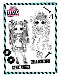 Showing 12 coloring pages related to mermaid lol doll. Lol Omg Coloring Pages Youloveit Com