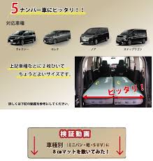 楽天市場 bears rock 車中泊 マット 8cm 腰に優しい 寝返りもしやすい 段差解消 自動膨張式 2バルブ マットレス トラック用 敷布団 車 トラック ふとん インフレータブル コンパクト キャンプ 防災 車中泊マット ヴォクシー セレナ キャンプマット エアーマット 腰痛