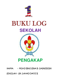 Jadi kali ini sgo cuba kongsikan beberapa bahan yang diharap dapat membantu para guru terutama guru pengakap di sekolah rendah. Cover Buku Log Nunu