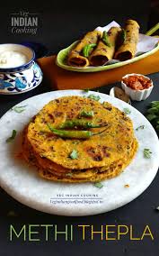 Methi Thepla Recipe How To Make Gujarati Methi Na Thepla Winter Special Healthy Indian Fenugreek Leaves Flat Bre Paratha Recipes Recipes Food Photography