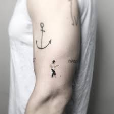 Japanese tattoo design of wallace in katakana with a red eternity seal and the kanji for my life. 55 Genius Mini Micro Tattoo Designs You Ll Actually Want Tattooblend