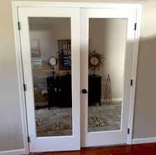 Clear Glass Double French Doors