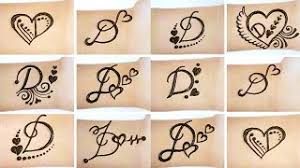 Simple mehndi design trick from n letter n अक्षर से मेहँदी . Free Mehndi Design Letter Zfalse Watch Online Khatrimaza