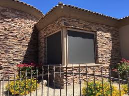 This system can also be installed on the interior using blackout material to create privacy when complete light blockage is necessary. Zip Screen Automatic Window Shades Roll A Shield