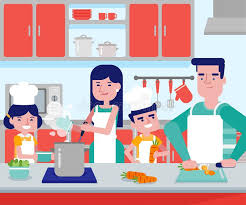 In the pdf file you'll find the following flashcards to learn house words in english: Parents Cooking Stock Illustrations 432 Parents Cooking Stock Illustrations Vectors Clipart Dreamstime