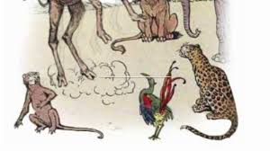 The camel, envious of the praises bestowed on the monkey and desiring to divert to himself the favor of the guests, proposed to stand up in his turn and dance for their amusement. The Monkey And The Camel Fables Of Aesop