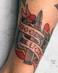 Calf good luck tattoos 7. 40 Good Luck Tattoos For Men Lucky Design Ideas