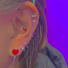 Dm For Cred In 2020 Earings Piercings Ear Piercings Cute Piercings