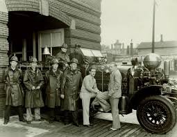 Artifact Photograph Wood Radio Interviews Fireman 178045 43 Vintage Michigan Grand Rapids Historical Photos