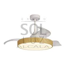 Ventilador Mod. ALASKA de MANTRA en madera