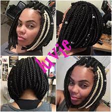 25 Likes 12 Comments Luvie Simons Green Luvieandlovey On Instagram Box Platt Bob Box Braids Styles Box Braids Styling Stacked Bob Hairstyles