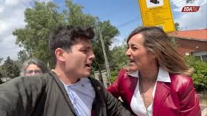 Encuentro a la mujer de Pedro Sánchez y me agreden al preguntarle por su  corrupción.