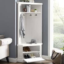 Izora Solid Wood Hall Tree Bench In 2020 Hall Tree Bench Hall Tree Mud Room Hall Tree