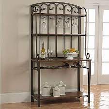 They serve as decorative storage, a space saver, place to store pots, baking supplies or in the bedroom, fill your baker's rack with baskets for extra storage of clothing and personal items. Jcpenney Clearance Large Metal Baker S Rack Decor Home Decor Bakers Rack
