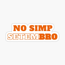 No Simp September Definition Gifts Merchandise Redbubble