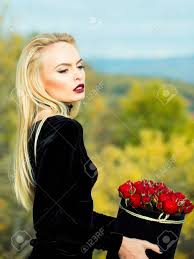 Natabene / getty images yellow roses have a bad rep of being black spot magnets, but the disease resistance and vigor of yellows on today's market have come a long way from weak cultivars like rosa foetida 'persian yellow.' pale lemony blooms like those of the climbing rose 'lady banks' will fill your arbor with vigorous canes laden with flowers. Pretty Cute Girl Or Beautiful Blond Woman In Sexy Black Dress Stock Photo Picture And Royalty Free Image Image 65707196